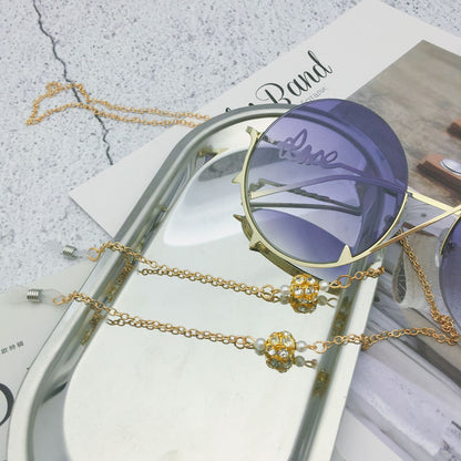 Elegante Silberkette Brille Kette Brehn