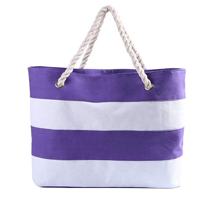 Große Segeltuch-Strandtasche Brehn