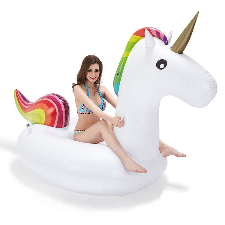 Damen aufblasbares Schwimmspielzeug in Einhornform Brehn