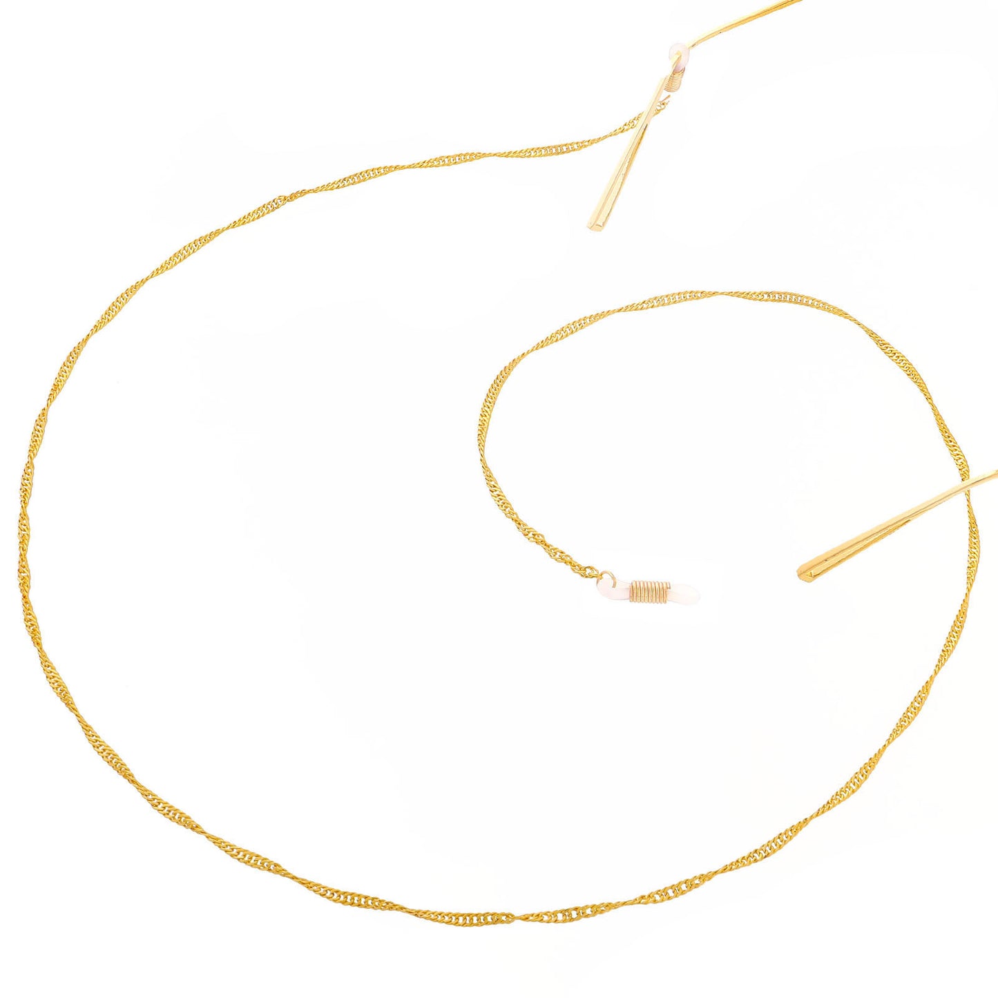 Eleganter gedrehter Halskettenbrillenhalter Brehn