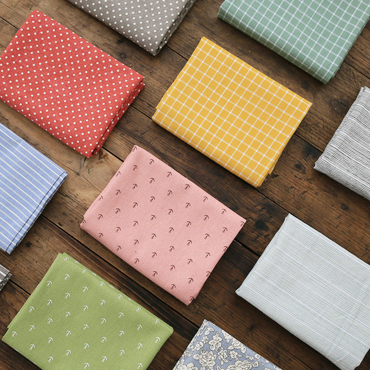 Stoffpaket aus hochwertigem Baumwollmix – gemusterte Quilt- und Patchwork‑Stoffe Brehn