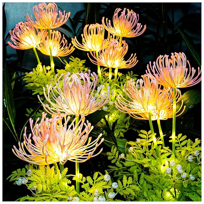 Verzaubertes Blüten-LED-Außenlicht für Gärten & Terrassen