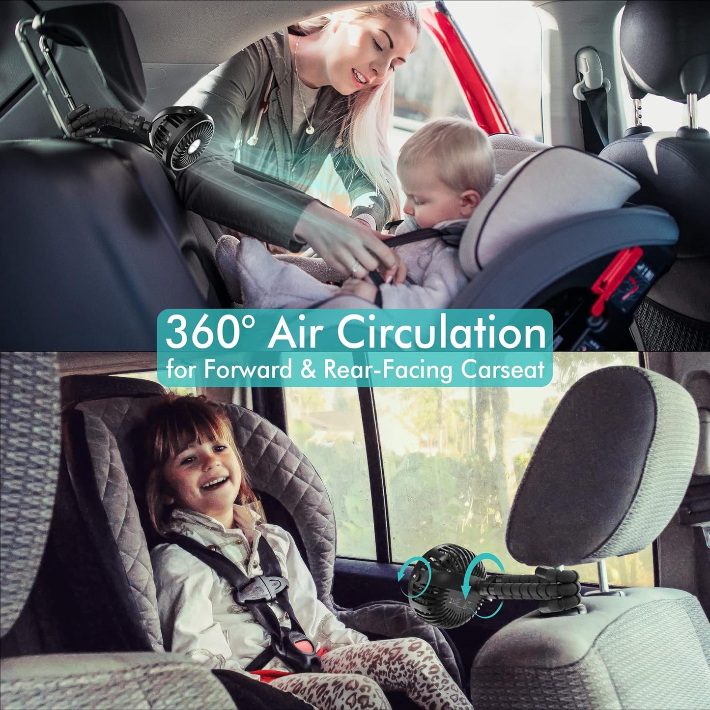Tragbarer Kinderwagen Ventilator | Brehn