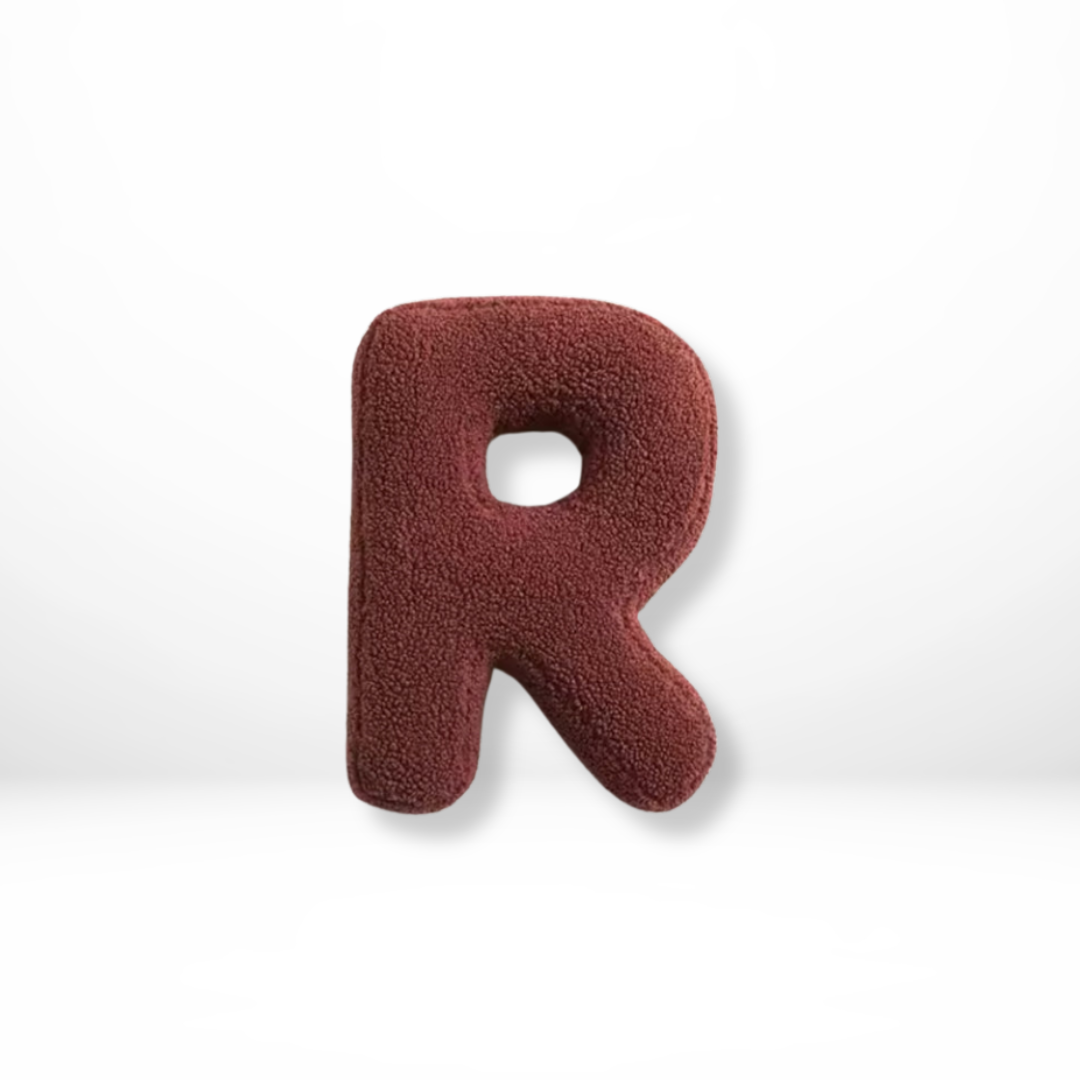 Brehn | Samt Alphabet Dekokissen Mit Buchstaben A Bis Z