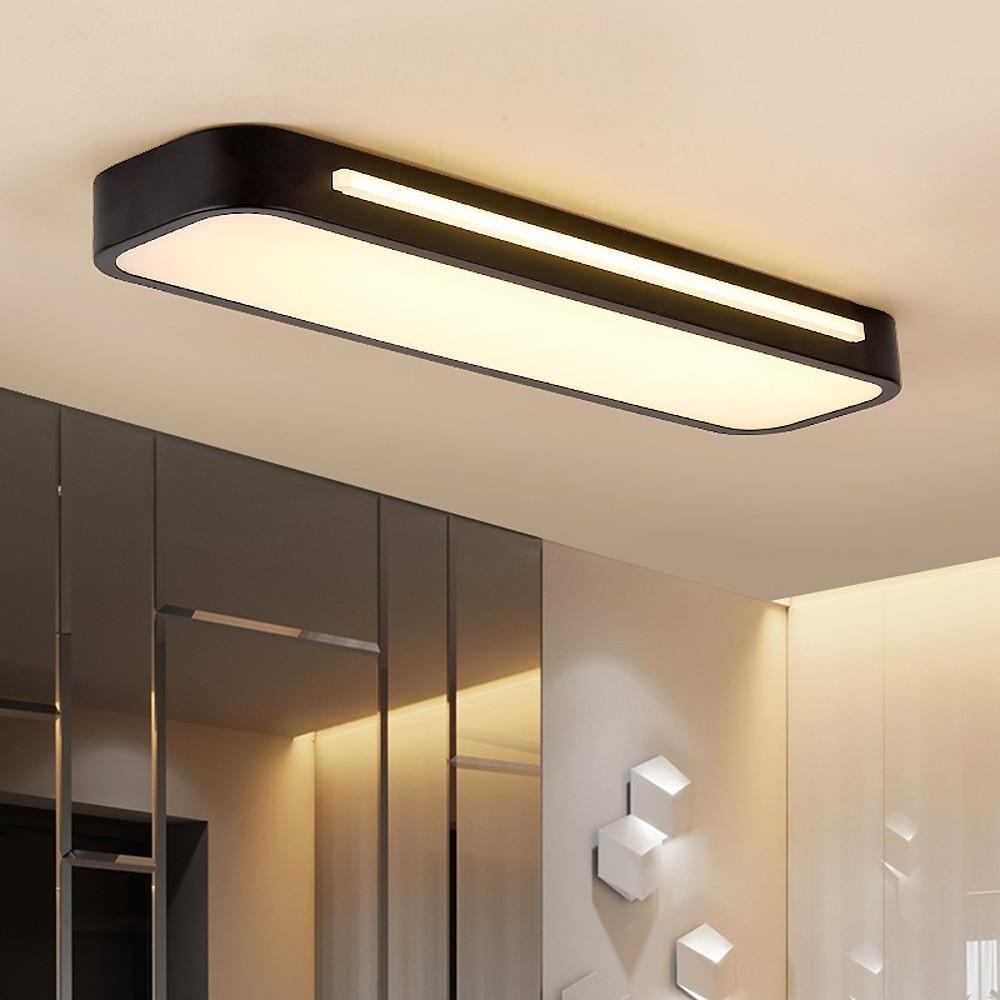 Nordische minimalistische lange LED-Deckenleuchte