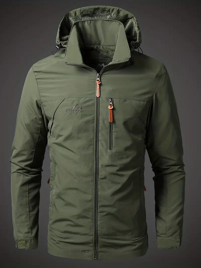 Brehn | Wasser- und Winddichte Herren Outdoor Jacke für alle Aktivitäten