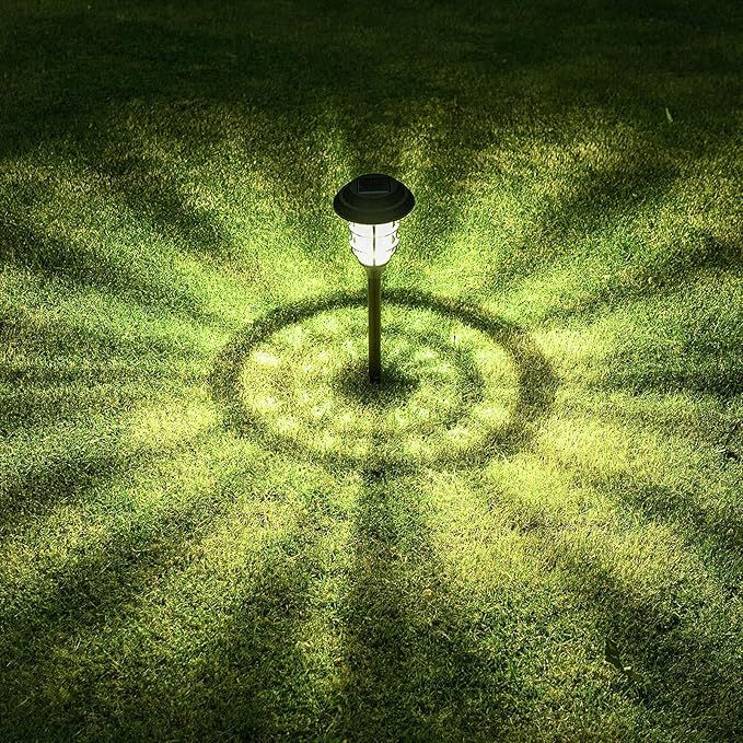 Premium Solar Fackel Gartenlampen - Set von 6