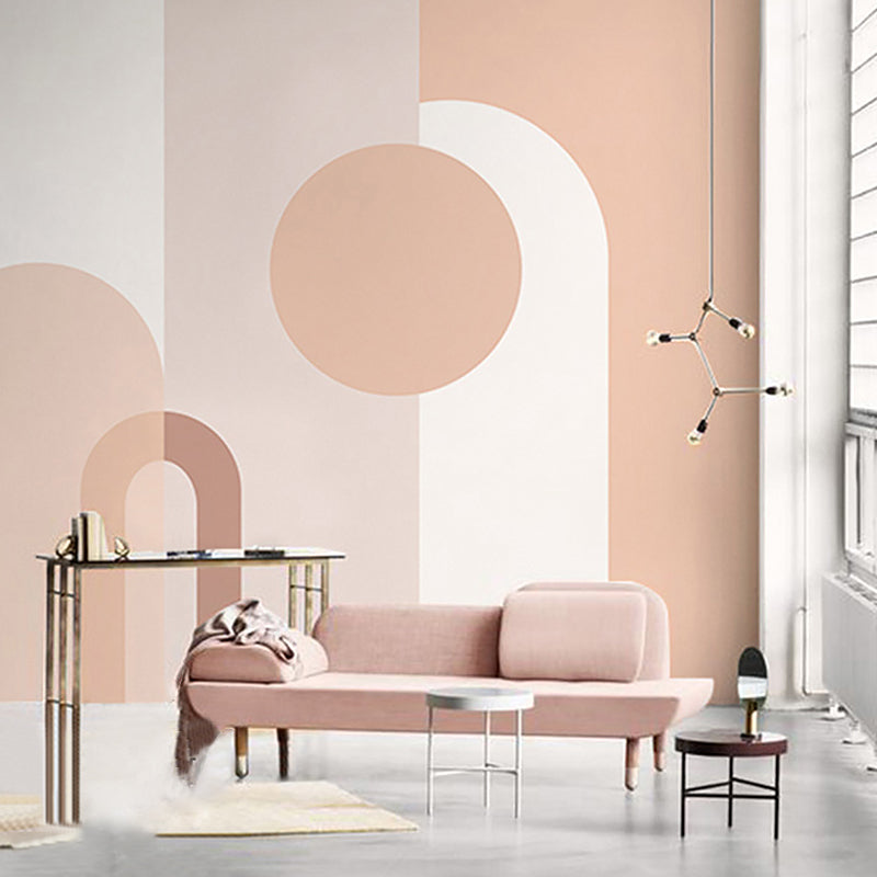 Brehn | Scandinavian Simple Walls for Bedrooms, Geometries in Multiple Colors, Custom Size Available