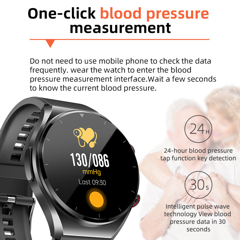 Multifunktions-Smartwatch mit Touchdisplay | Brehn