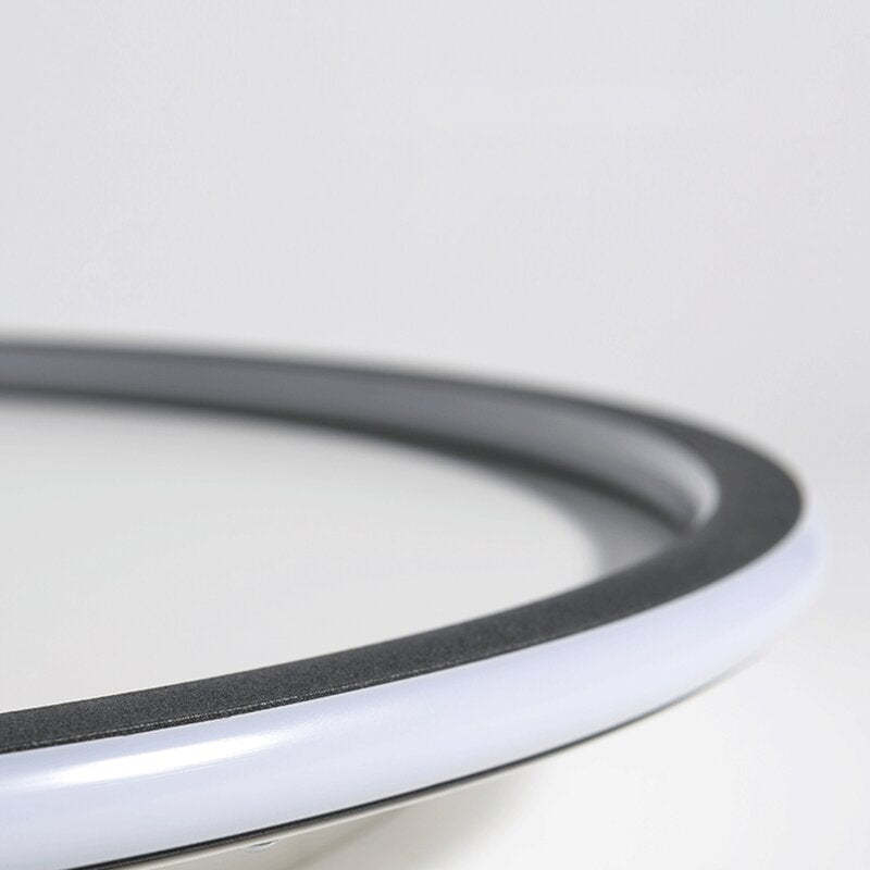 LunaNova – Moderne LED-Deckenleuchte aus Metall/Acryl für Wohn- und Schlafzimmer, ack/Weißes Design
