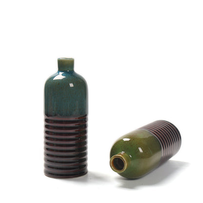 Künstlerische dekorative Keramik-Blumenvase Brehn
