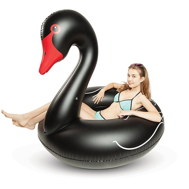 Unisex Aufblasbarer Schwimmring in Schwannenform Brehn