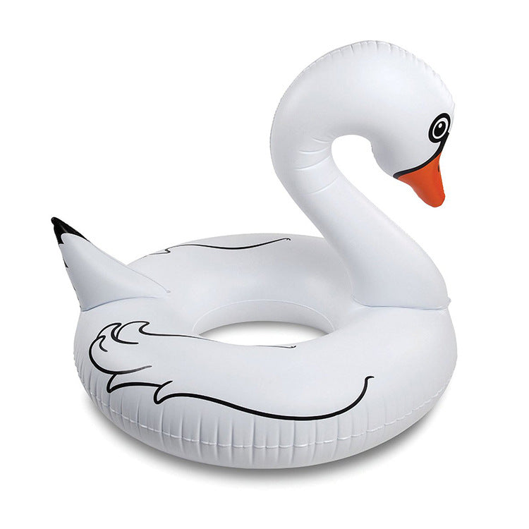 Unisex Aufblasbarer Schwimmring in Schwannenform Brehn