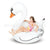 Unisex Aufblasbarer Schwimmring in Schwannenform Brehn