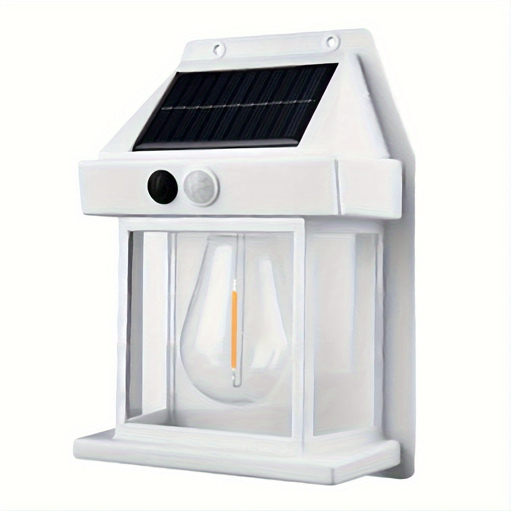 SolarGlow Wandlampe - Solarenergie Bewegungsmelder LED | Brehn
