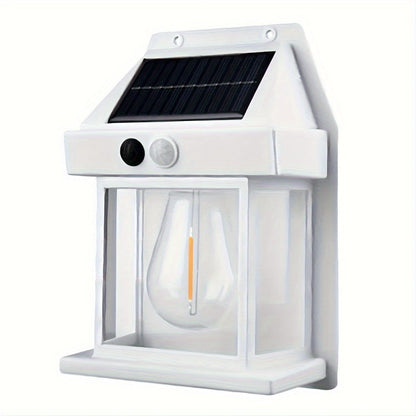 SolarGlow Wandlampe - Solarenergie Bewegungsmelder LED | Brehn
