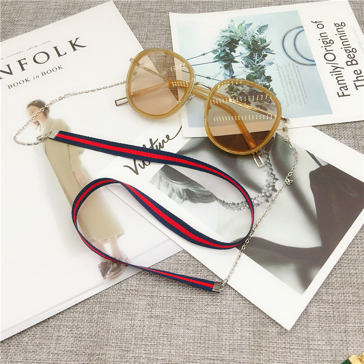 Stylische Brillenband mit dualen Farbstreifen Brehn