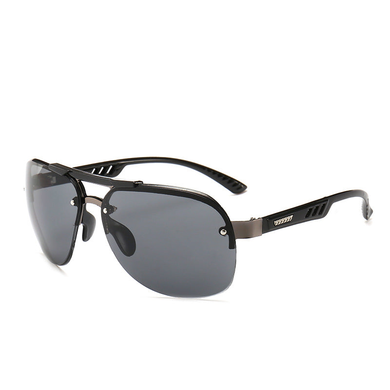 Damen sportliche Flieger-Sonnenbrille mit verlaufenden Gläsern Brehn
