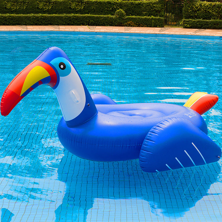 Unisex Aufblasbares Tukan-Schwimmtier Brehn