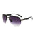 Damen sportliche Flieger-Sonnenbrille mit verlaufenden Gläsern Brehn