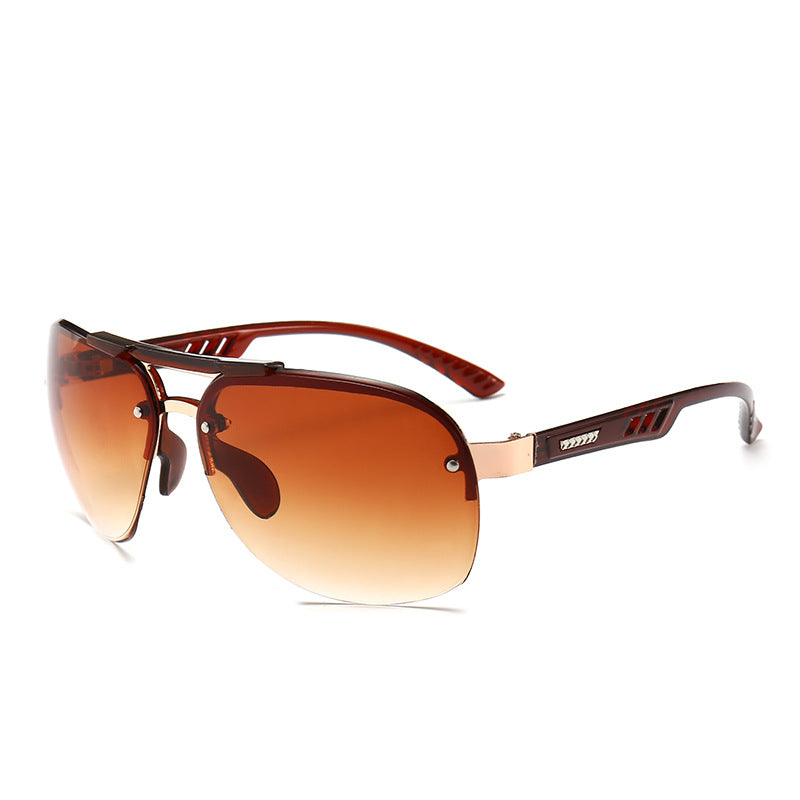 Damen sportliche Flieger-Sonnenbrille mit verlaufenden Gläsern Brehn