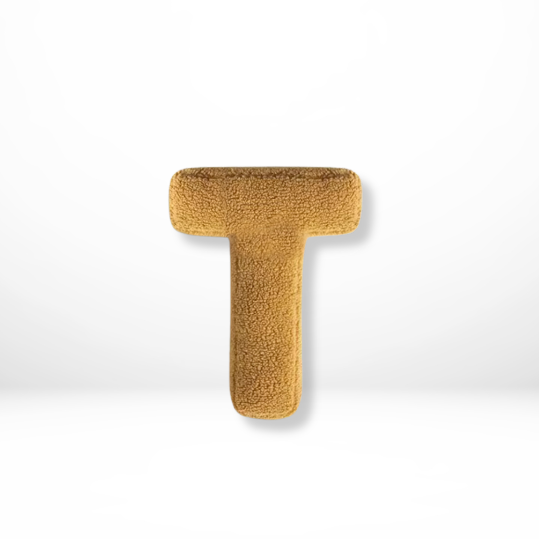 Brehn | Samt Alphabet Dekokissen Mit Buchstaben A Bis Z