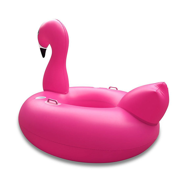 Damen Aufblasbarer Schwimmflamingo Brehn