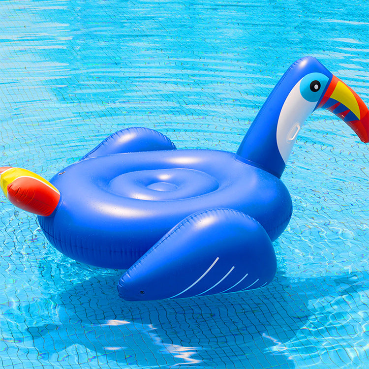 Unisex Aufblasbares Tukan-Schwimmtier Brehn
