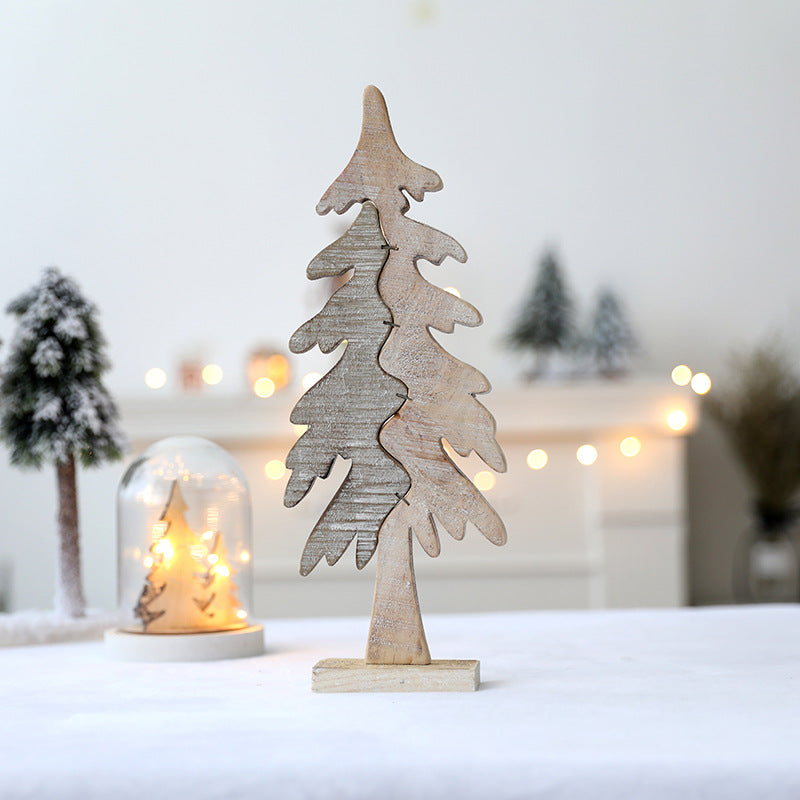 Holz Dekorative Weihnachtsbaum Figuren