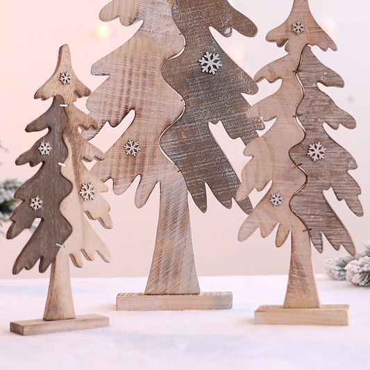 Holz Dekorative Weihnachtsbaum Figuren