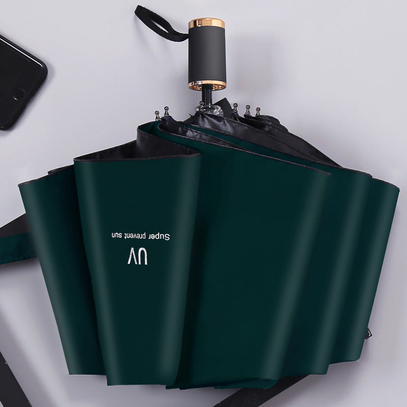 Damen UV-Schutz Falt-Regenschirm mit Automatikfunktion Brehn