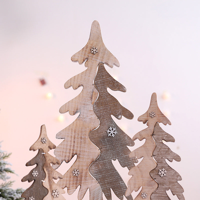 Holz Dekorative Weihnachtsbaum Figuren