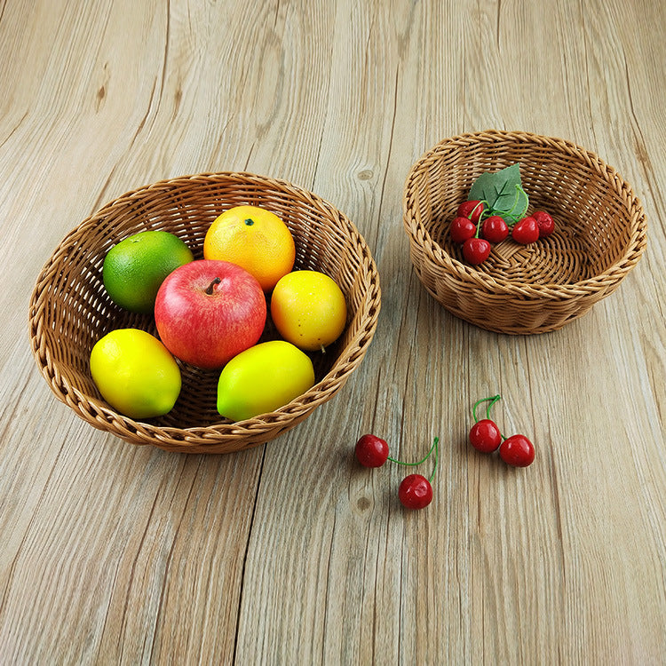 Damen Korbset aus geflochtenem Naturmaterial Brehn