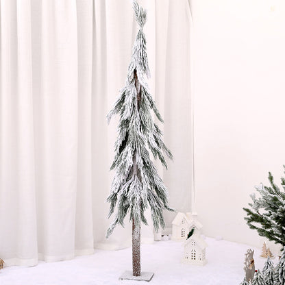 Künstliche schneebedeckte Kieferbaumdekoration