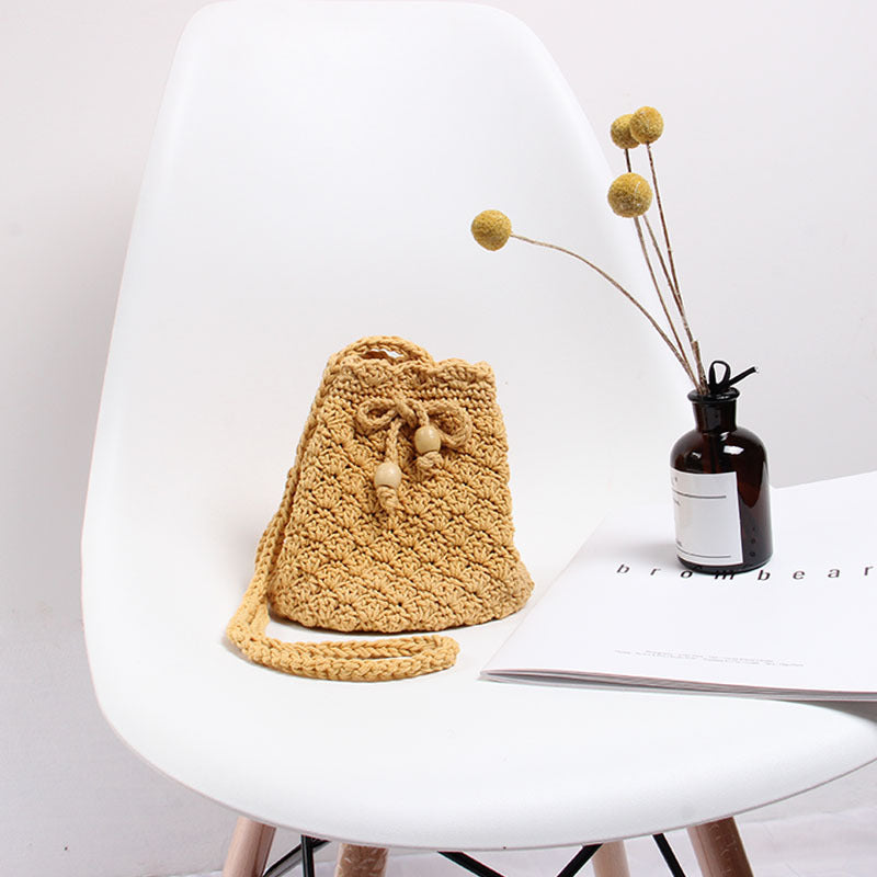 Handgeknüpfte Umhängetasche Im Modernen Boho-Stil Brehn