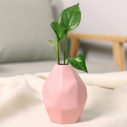 Geometrische Keramische Dekorative Vase Brehn