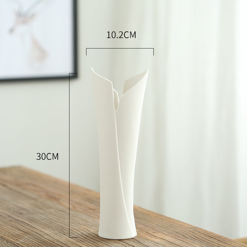 Elegante minimalistische Keramikvase
