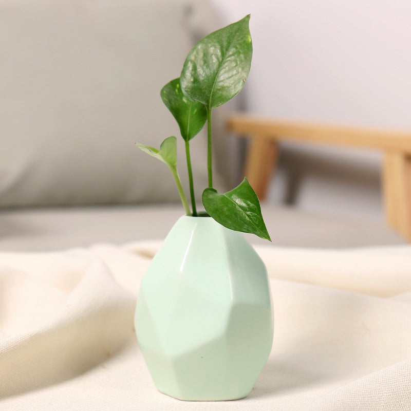 Geometrische Keramische Dekorative Vase Brehn