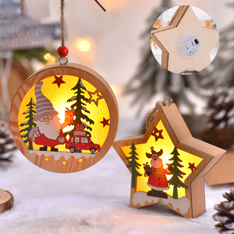 Brehn | Weihnachtsbaum Dekoration Hängende Lichtbox