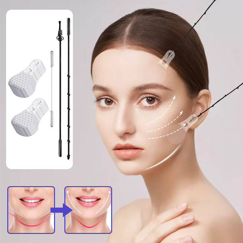 Brehn | Unsichtbare Facelift-Patches | 120er Vorratspack | Ultra-dünne 0,02mm Adhäsions-Technologie | Wasserfest & Hypoallergen | Mechanisches V-Shape Lifting | Transparent