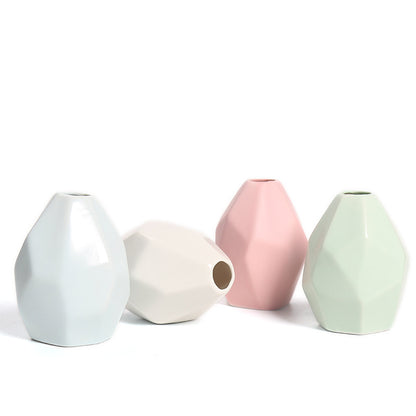 Geometrische Keramische Dekorative Vase Brehn