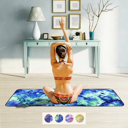 Damen rutschfeste und atmungsaktive Yogamatte Brehn