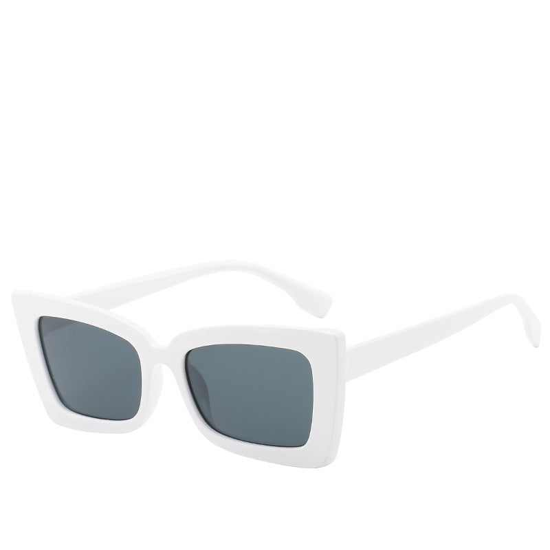 Damen Designer-Sonnenbrille mit modernem geometrischen Rahmen Brehn