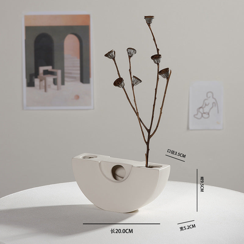 Künstlerische Loop-förmige Vase
