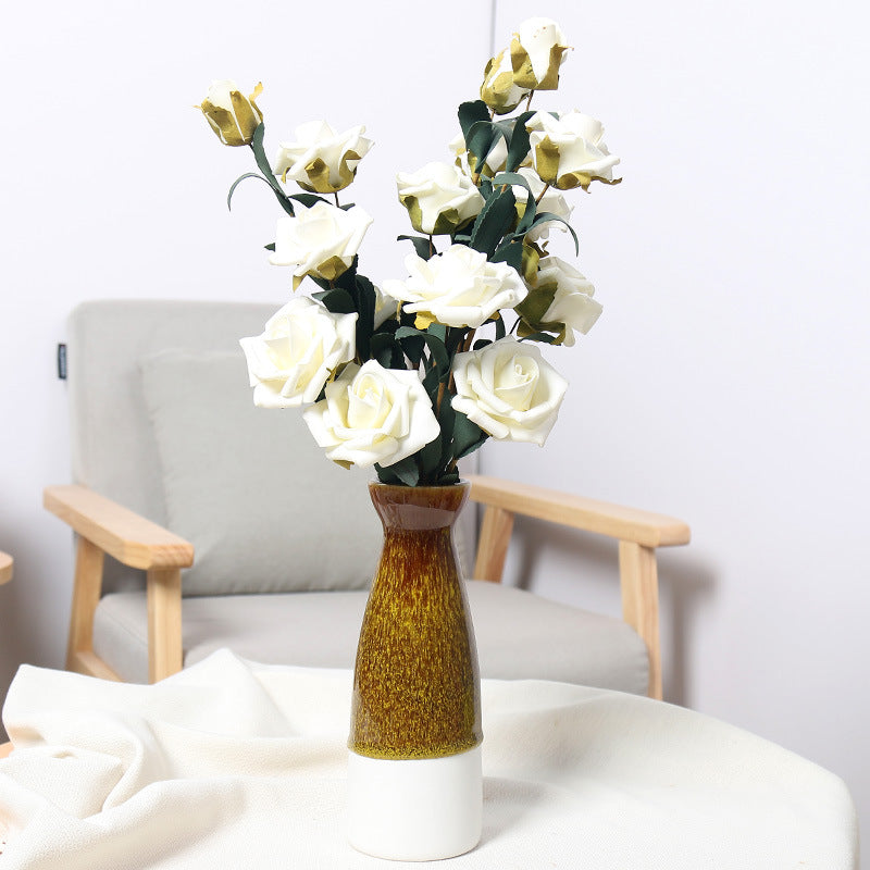 Elegante Keramikblumenvase Brehn