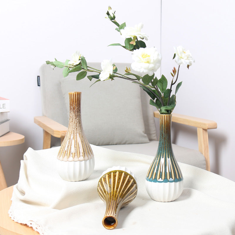 Elegante Blumenarrangement Vase Brehn