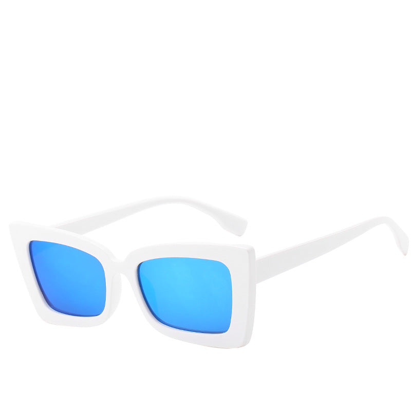 Damen Designer-Sonnenbrille mit modernem geometrischen Rahmen Brehn