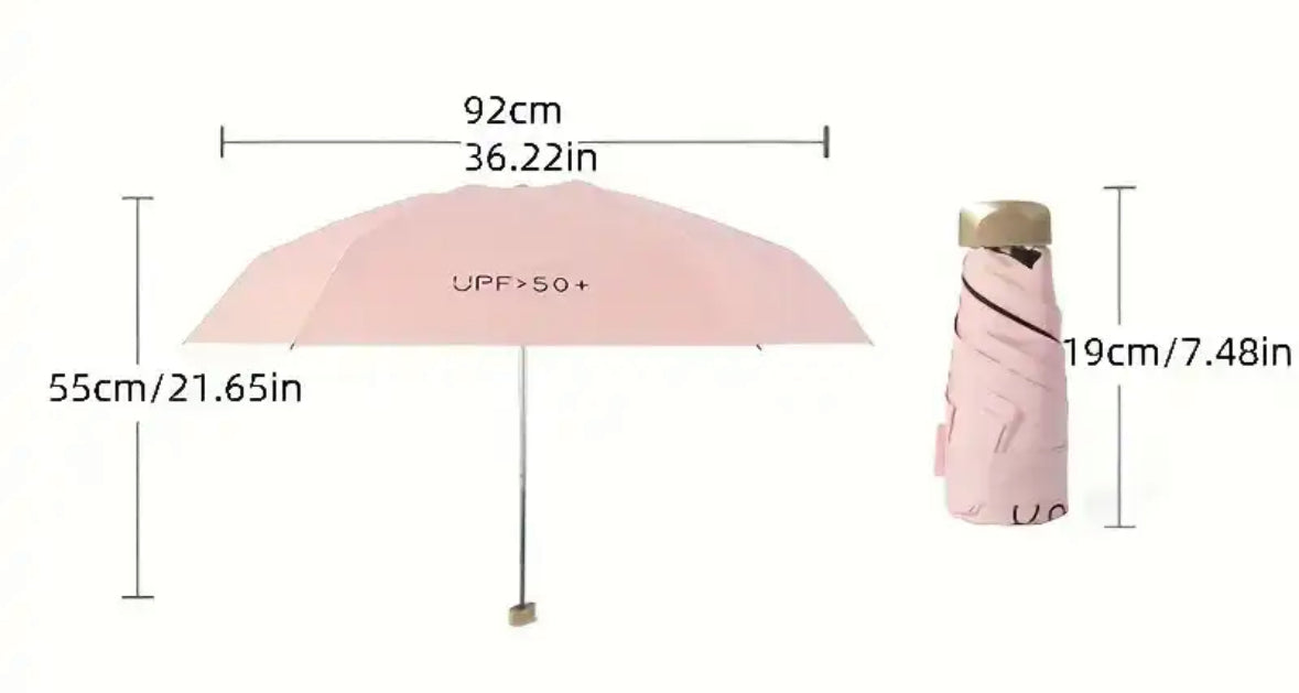 Mini Taschenschirm UV-Schutz kompakt | Brehn
