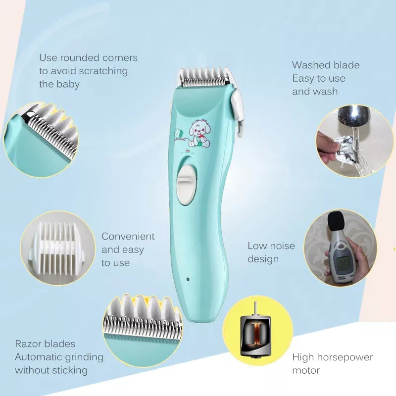 Brehn | Leiser Kinderhaarrasierer Trimmer
