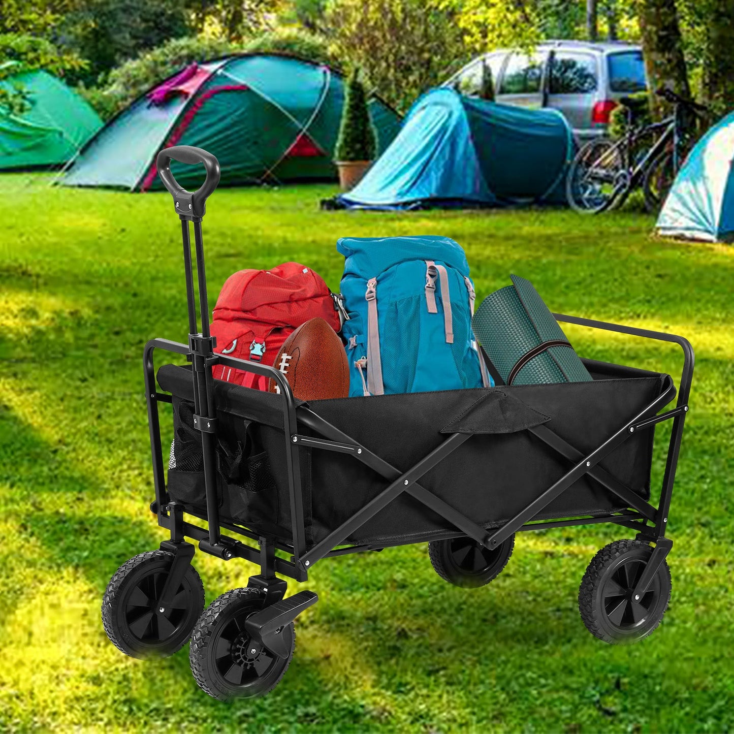 Bollerwagen Kippwagen Transportwagen 100kg Belastbarkeit | Brehn